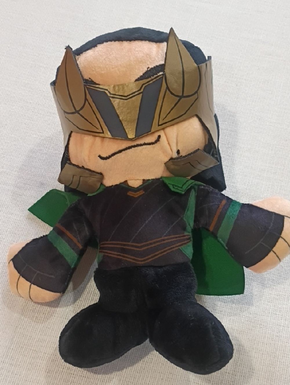 Marvel Loki Plush Doll in Green, Black & Gold